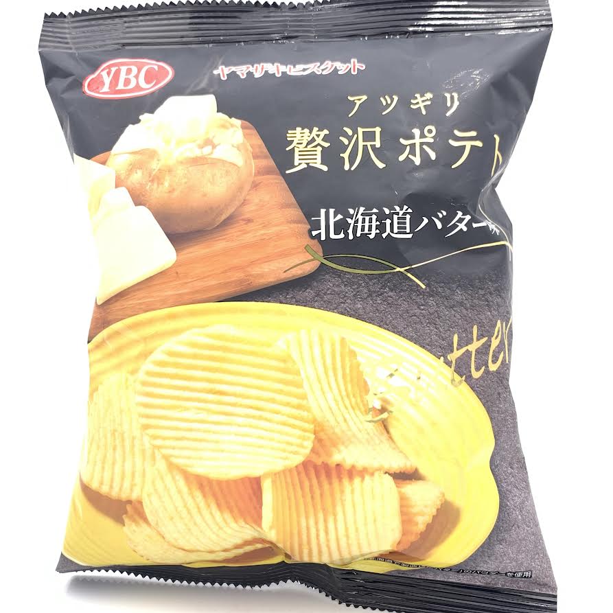 (2CT)YBC Thick Cut Potato Hokkaido Butter Flavor 50g日本北海道黄油口味薯片