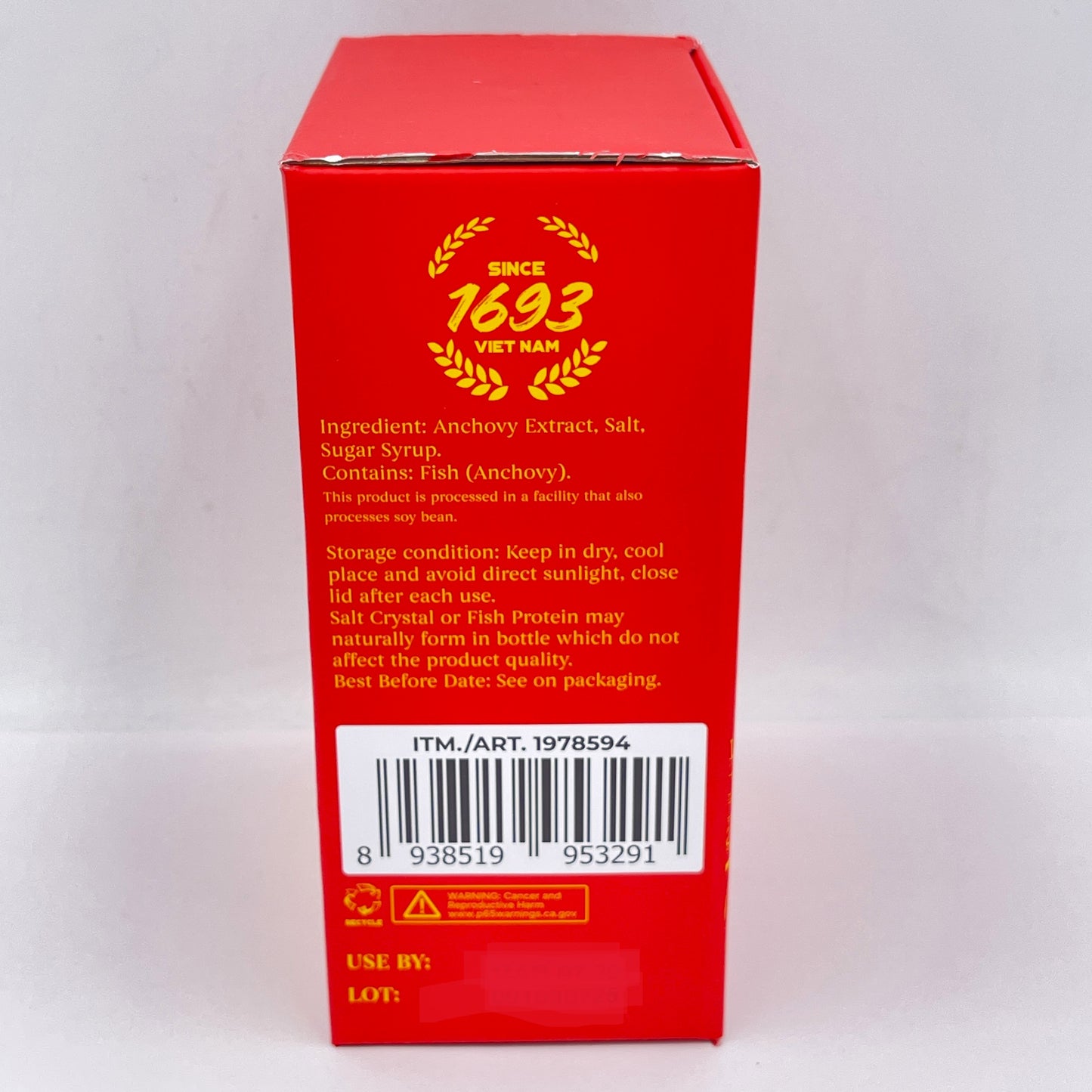Tin Fish Sauce 16.9oz/500ml