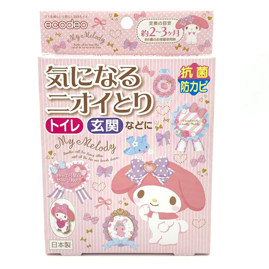 Ecodeo My Melody Porch/Toilet Deodorant Sheet 1pc