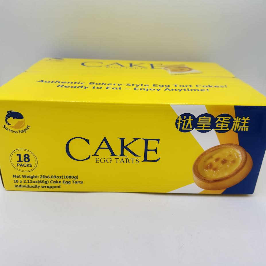 Success Import Egg Tarts Cake 1080g/(18pcs)垯皇蛋糕