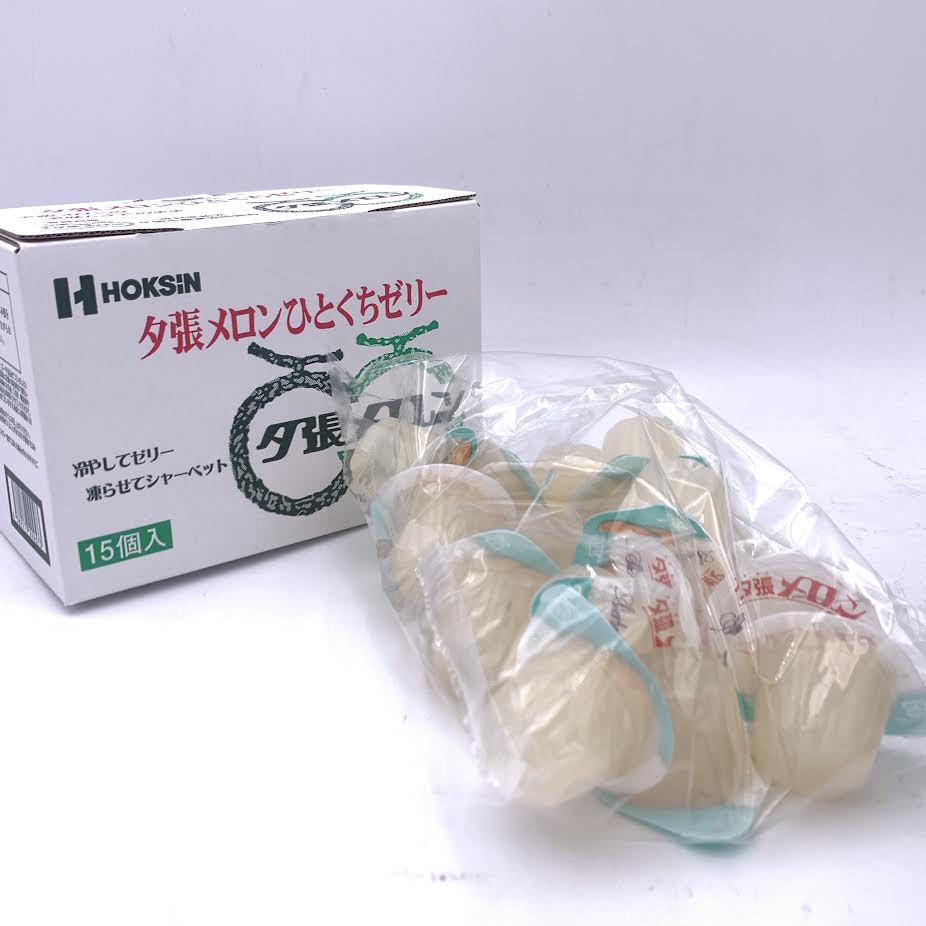 Hoksin Yubari Melon Mini Jelly 315g (21gx15pcs)日本北辰夕張哈密瓜果凍