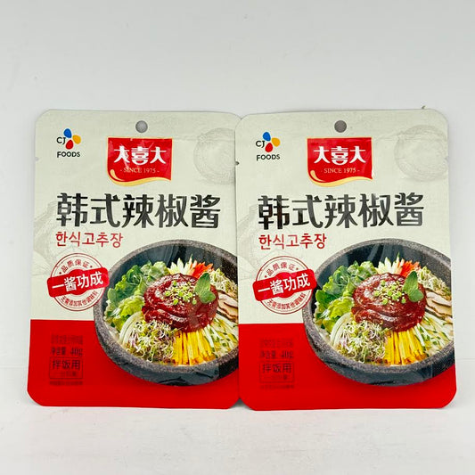 CJ Foods Korean Chili Sauce Bibimbap 40gx2bags韓式拌飯醬