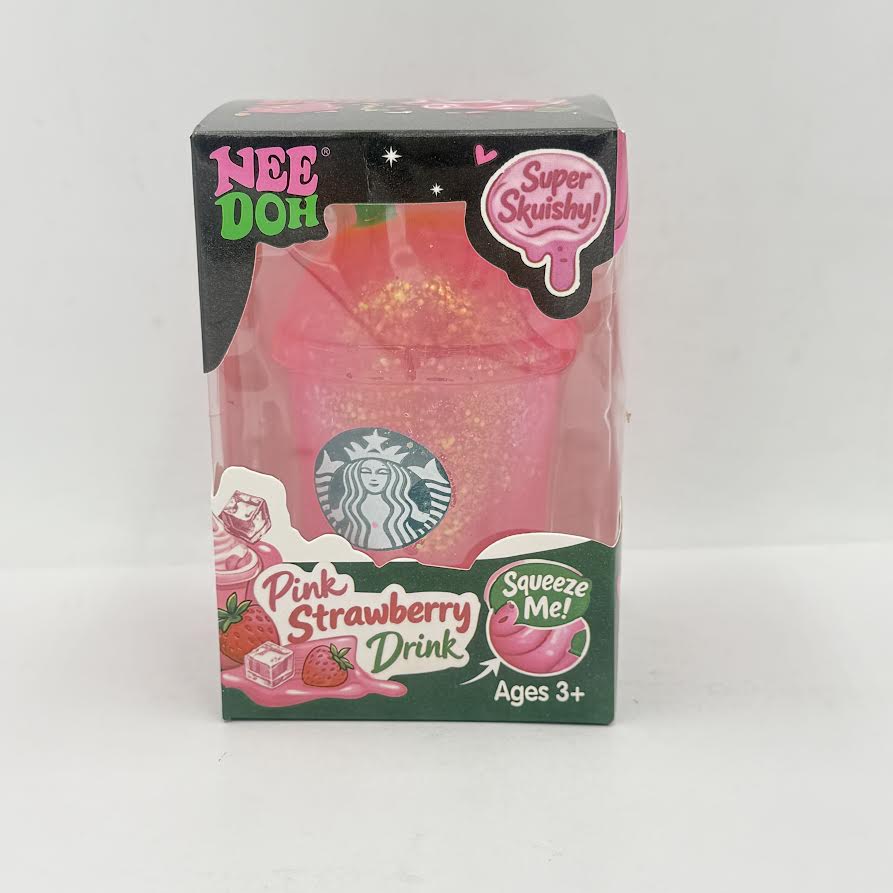 Pink Strawberry Drink Squish