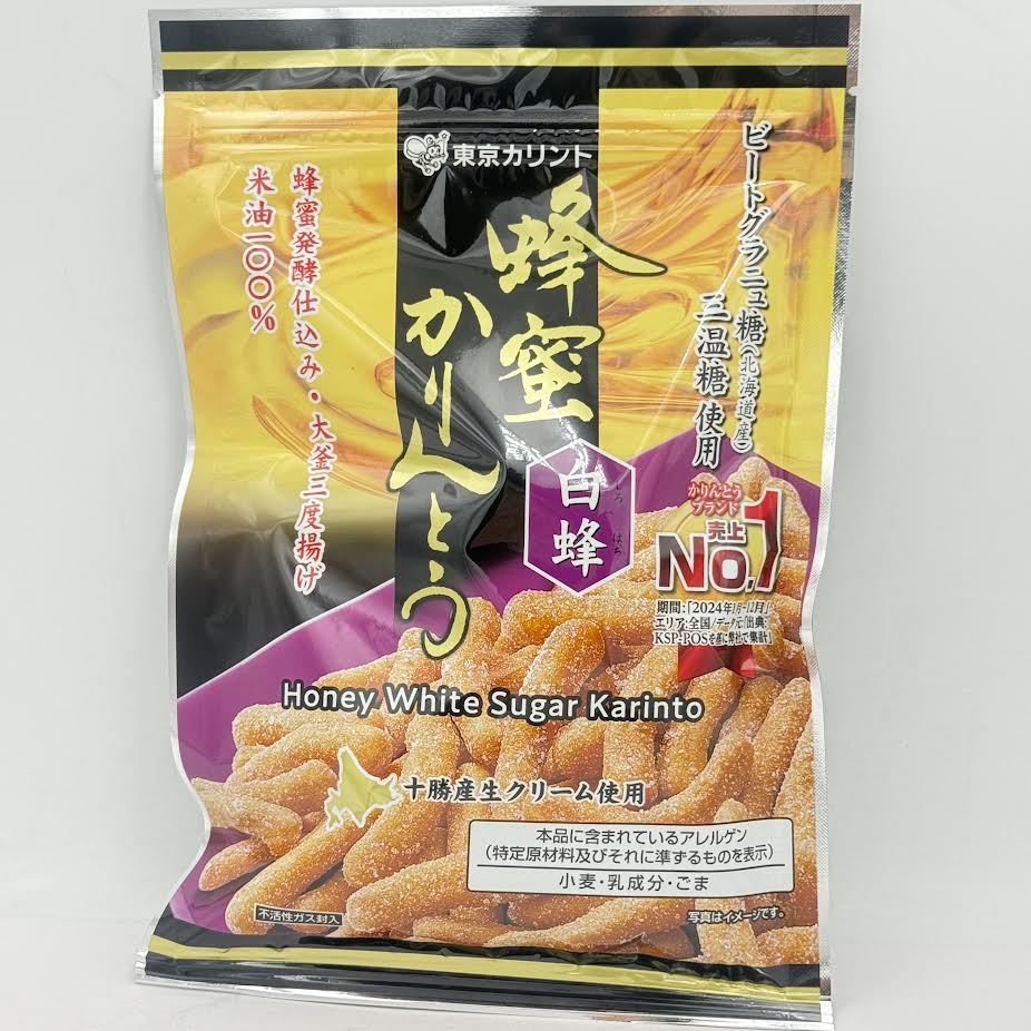 Tokyo Karinto Honey Shirohachi Wheat Cracker 2.89oz/82g