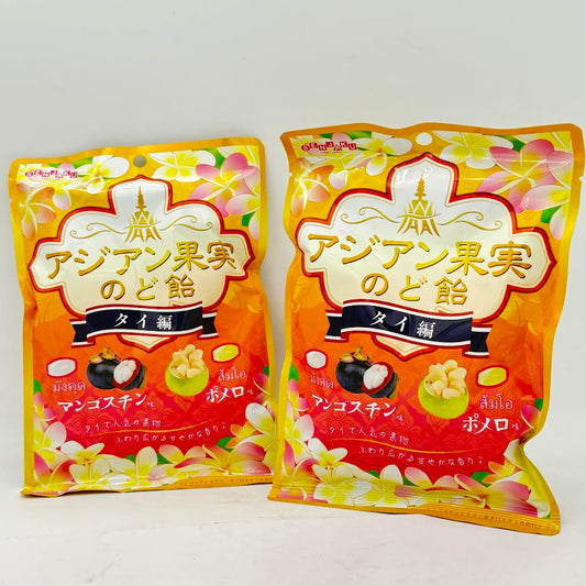 Senjakuame Asian Fruit Throat Lozenges Thailand Edition 75gx2bags