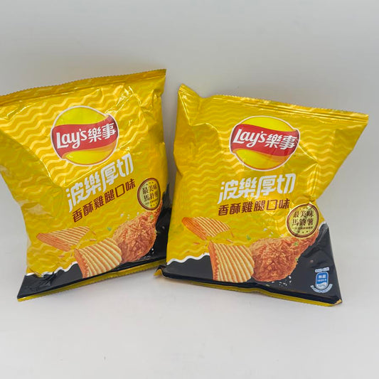 (2CT)Lay's Potato Chips - Crispy Fried Chicken Flavor 34g