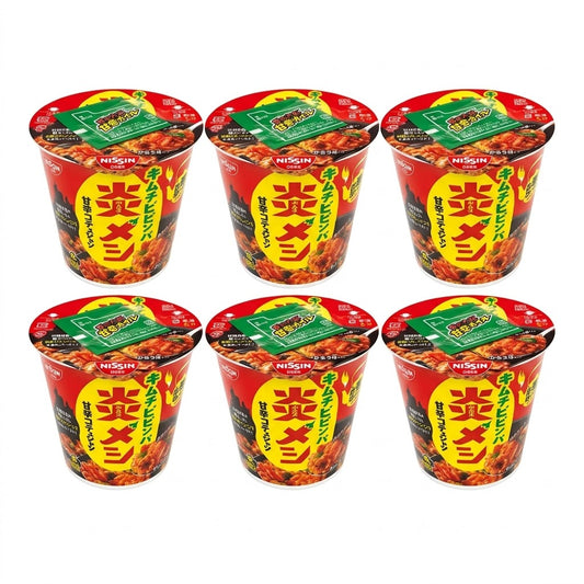 (6CT) Nissin Sweet And Spicy Kimchi Instant Rice 99g