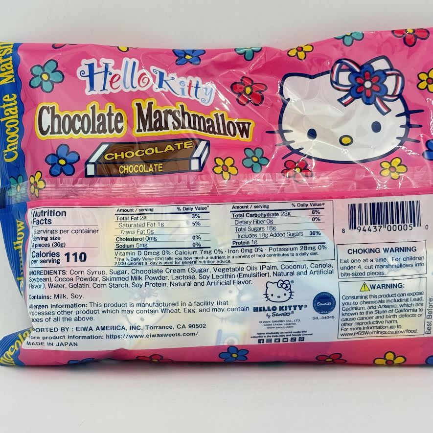 Hello Kitty Marshmallow - Choco Marshmallow 147g