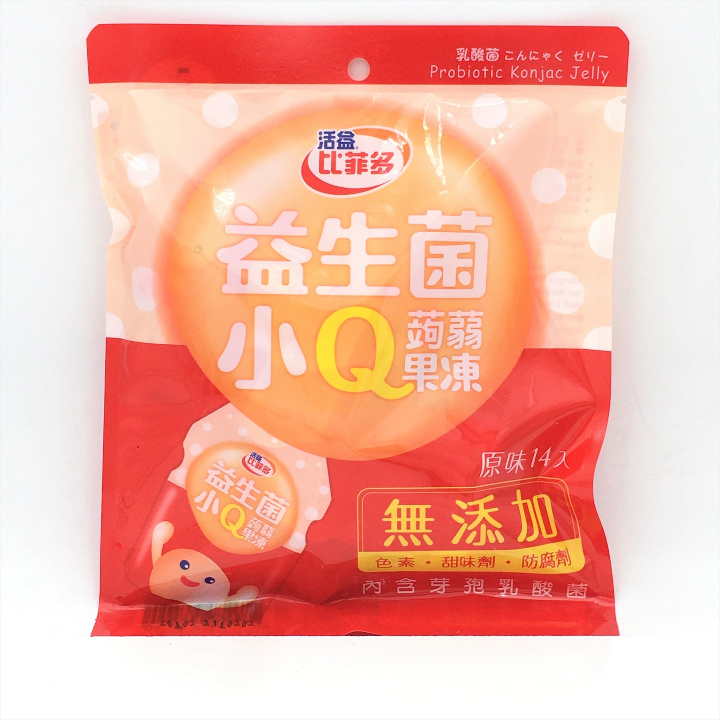 Bifido Probiotic Konjac Jelly-Original Flavor 280g(14pcs)比菲多益生菌小果凍(原味)