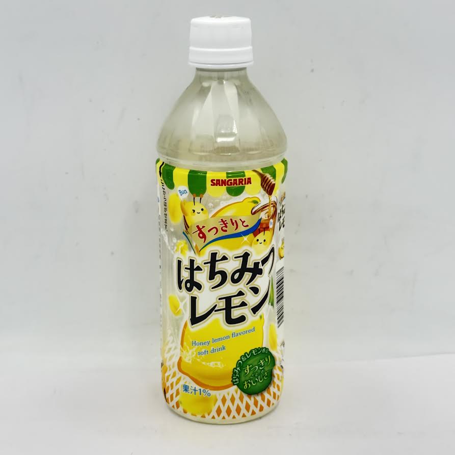 Sangaria Honey Lemon Flavored Soft Drink 500mlx4bottle