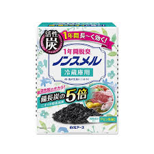 Hakugen Earth Deodorant For Refrigerator 25g白元 5倍活性碳冰箱除味劑