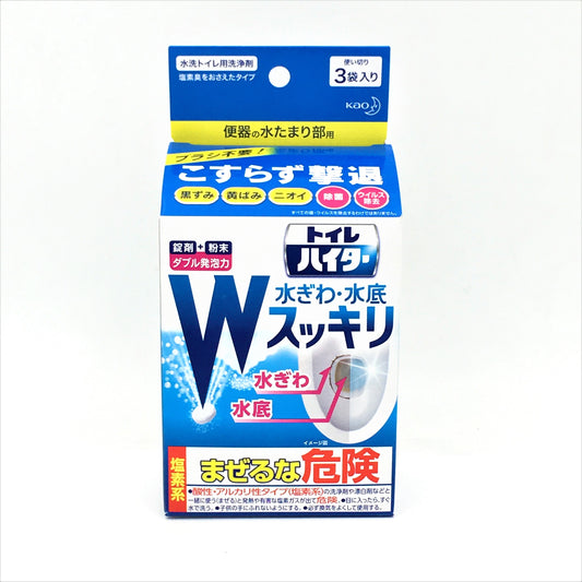 Kao Toilet Bowl Cleaner 40g x3bag 花王除菌消臭馬桶底部發泡清潔劑