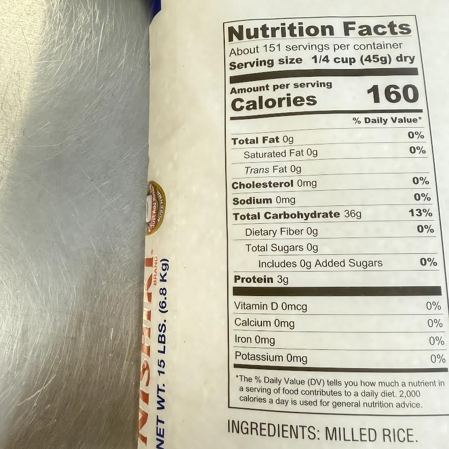 Nishiki Premium Grade White Rice 15lbs