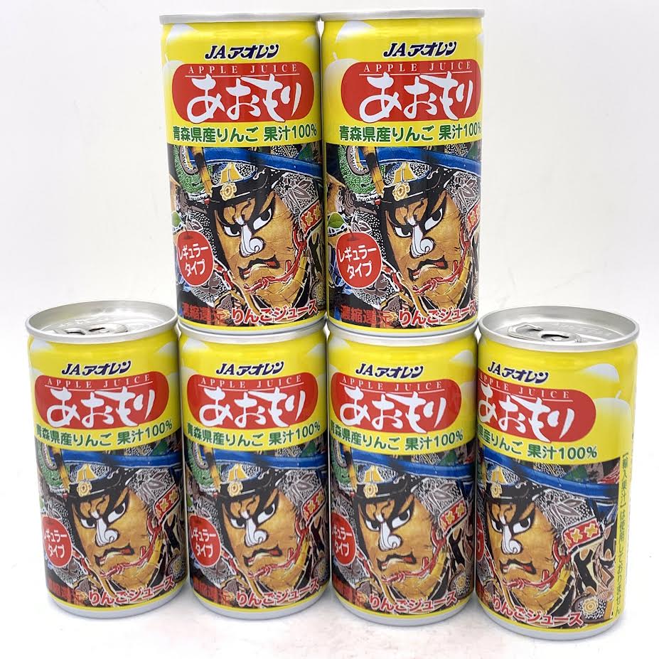 JA Aoren Aomori Nebuta 100% Apple Juice Regular Type 195gX6bottle青森蘋果汁