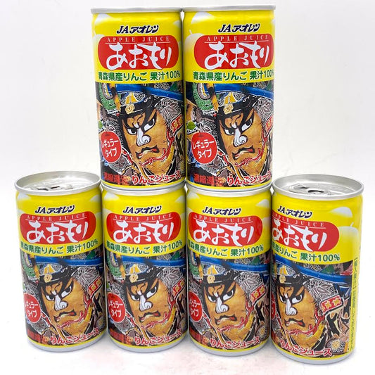 JA Aoren Aomori Nebuta 100% Apple Juice Regular Type 195gX6bottle青森蘋果汁