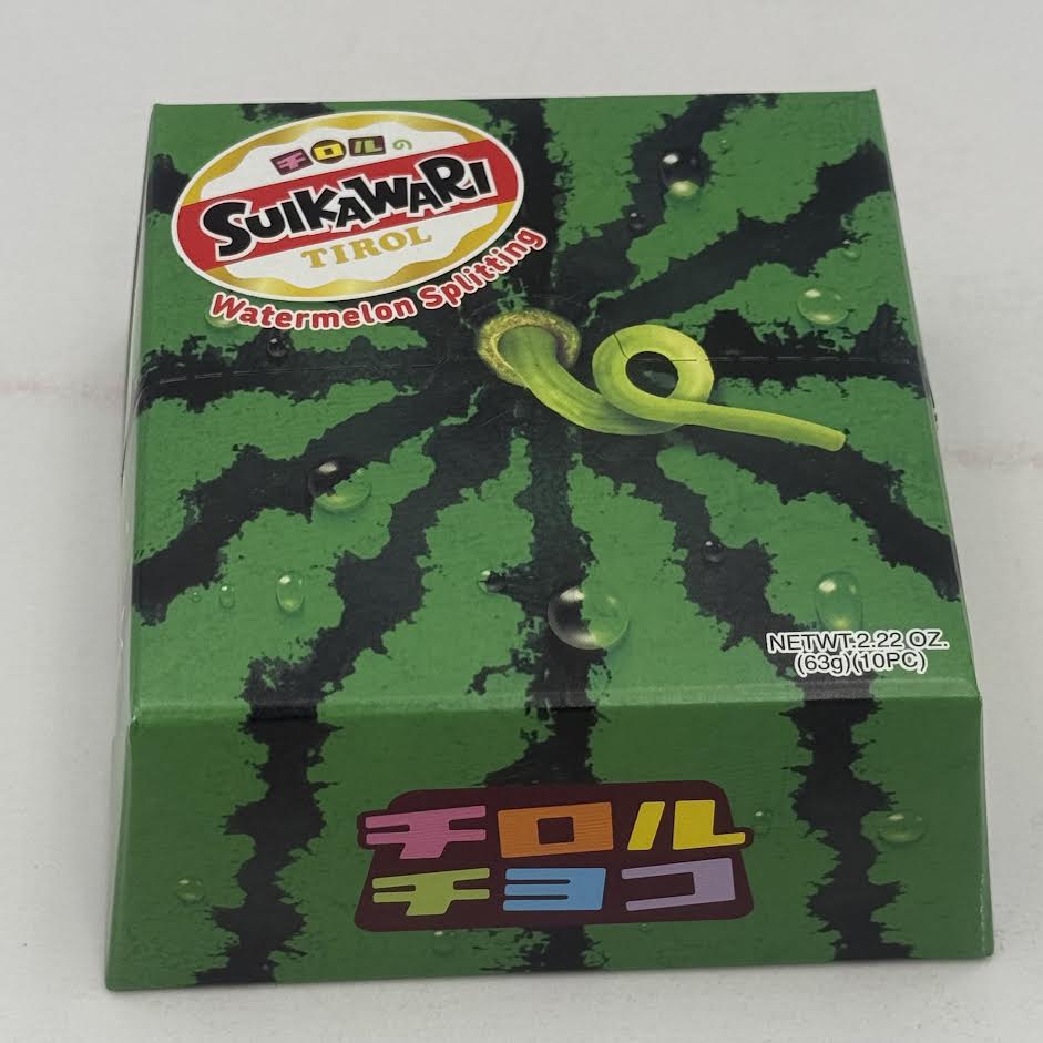 Tirol Choco Suikawari Box 63g/10pcs