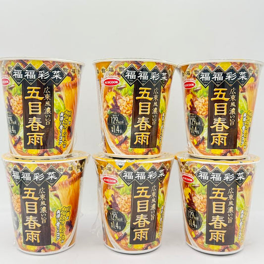(6CT) Acecook Fukufuku Saisai Cantonese Style Deep Flavored Gomoku Vermicelli 40g