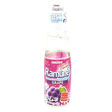 Sangaria Ramune - Grape Flavor 200mlx6bottle三佳麗彈珠汽水葡萄口味