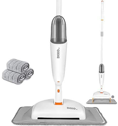 Dekohm DKMP13F Microfiber Mop & Sweeper & Spray Mop Cloth :3pcs 三合一地板清潔機