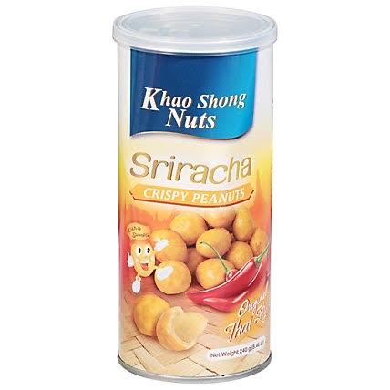 Khao Shong Nuts Sriracha Crispy Peanuts 240gx6bottle