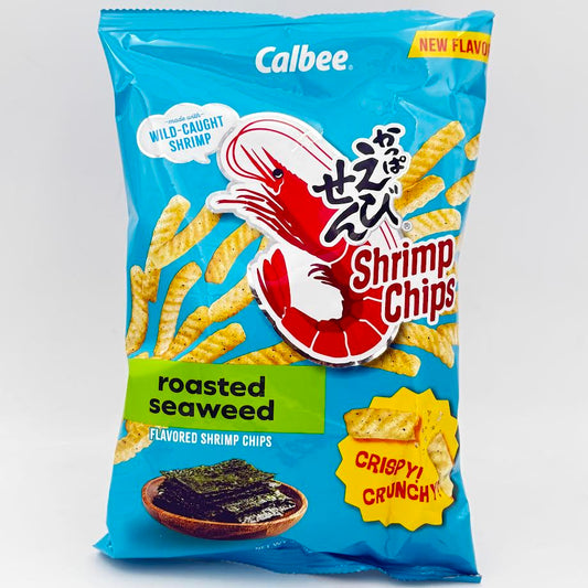 Calbee Shrimp Chips - Roasted Seaweed Flavored 3.3oz/(94g)