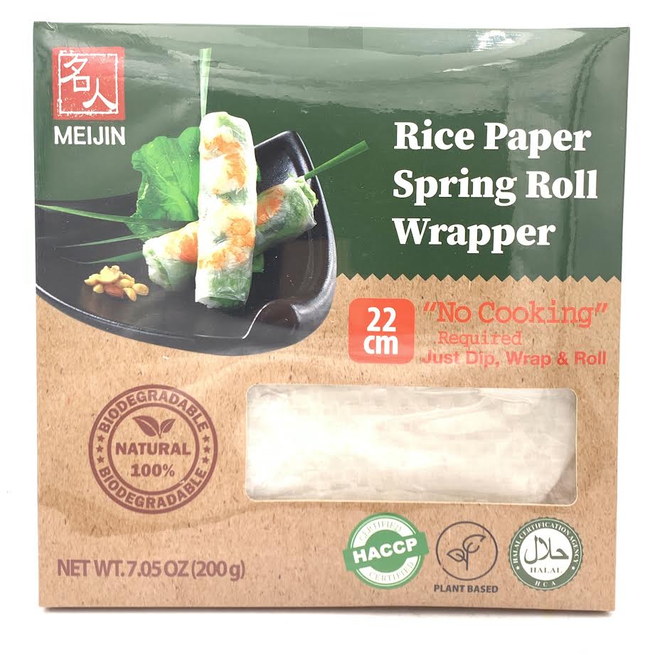 Meijin Rice Paper Spring Roll Wrapper 7.05oz/(200g)