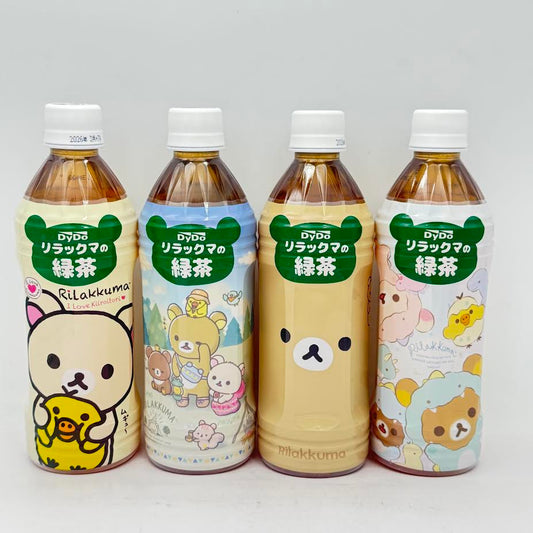Dydo X Rilakkuma Green Tea 500mlx4bottle