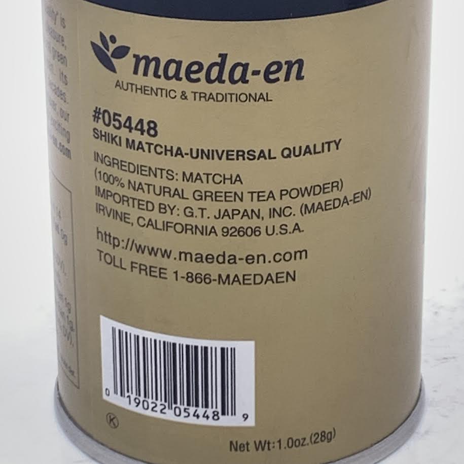 Maeda-en Matcha Green Tea Powder Universal Quality 1.0oz/(28g)