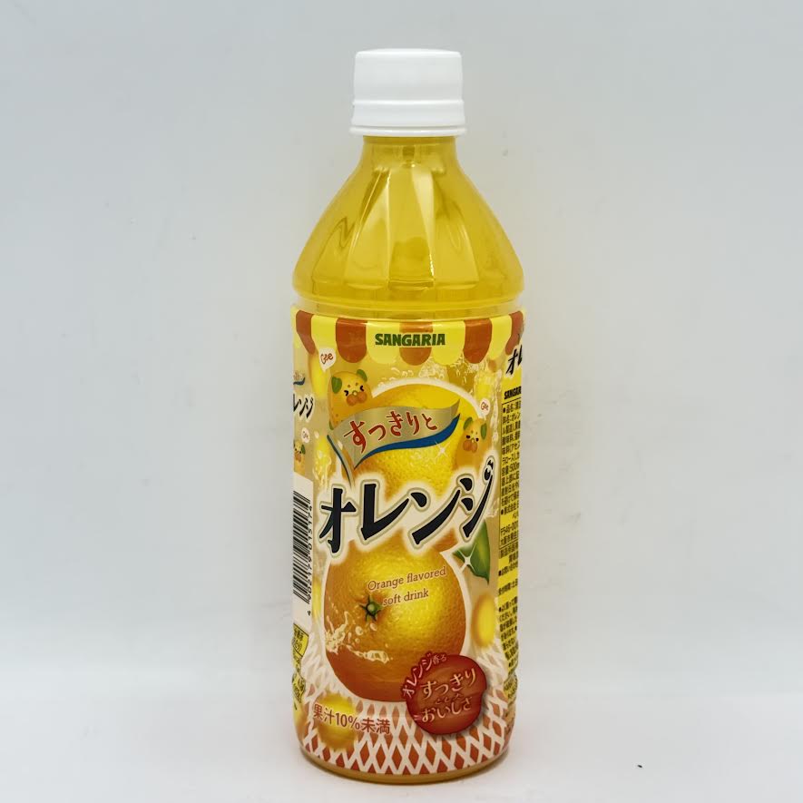 Sangaria Orange Flavored Soft Drink 500mlx4bottle