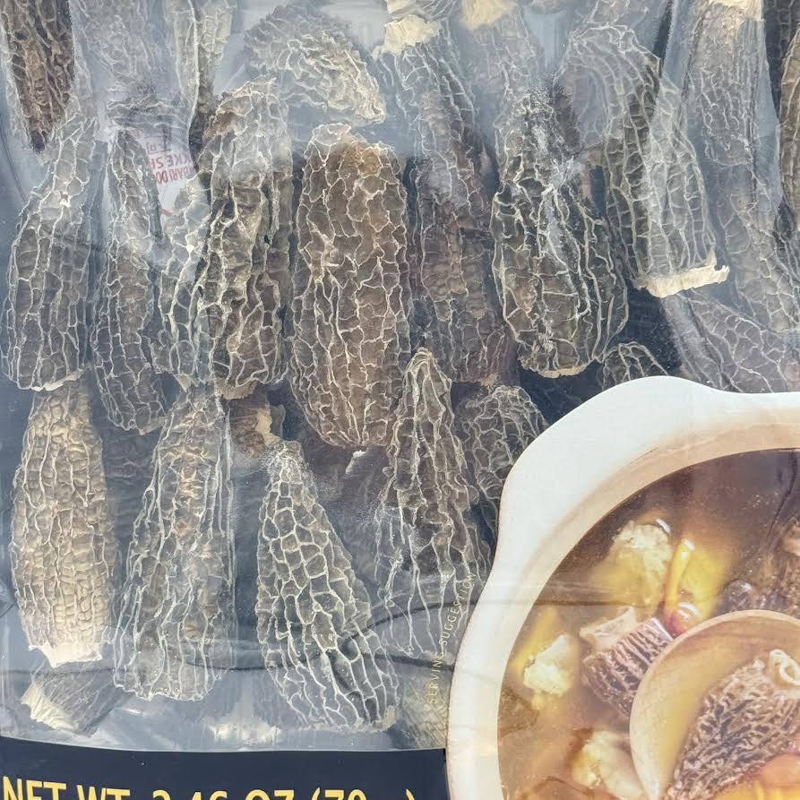 Grace Of Earth Dried Morel Mushrooms 2.46oz/(70g)羊肚菌