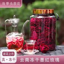 Yuanheyan Dark Dried Red Rose100g元禾燕墨红玫瑰