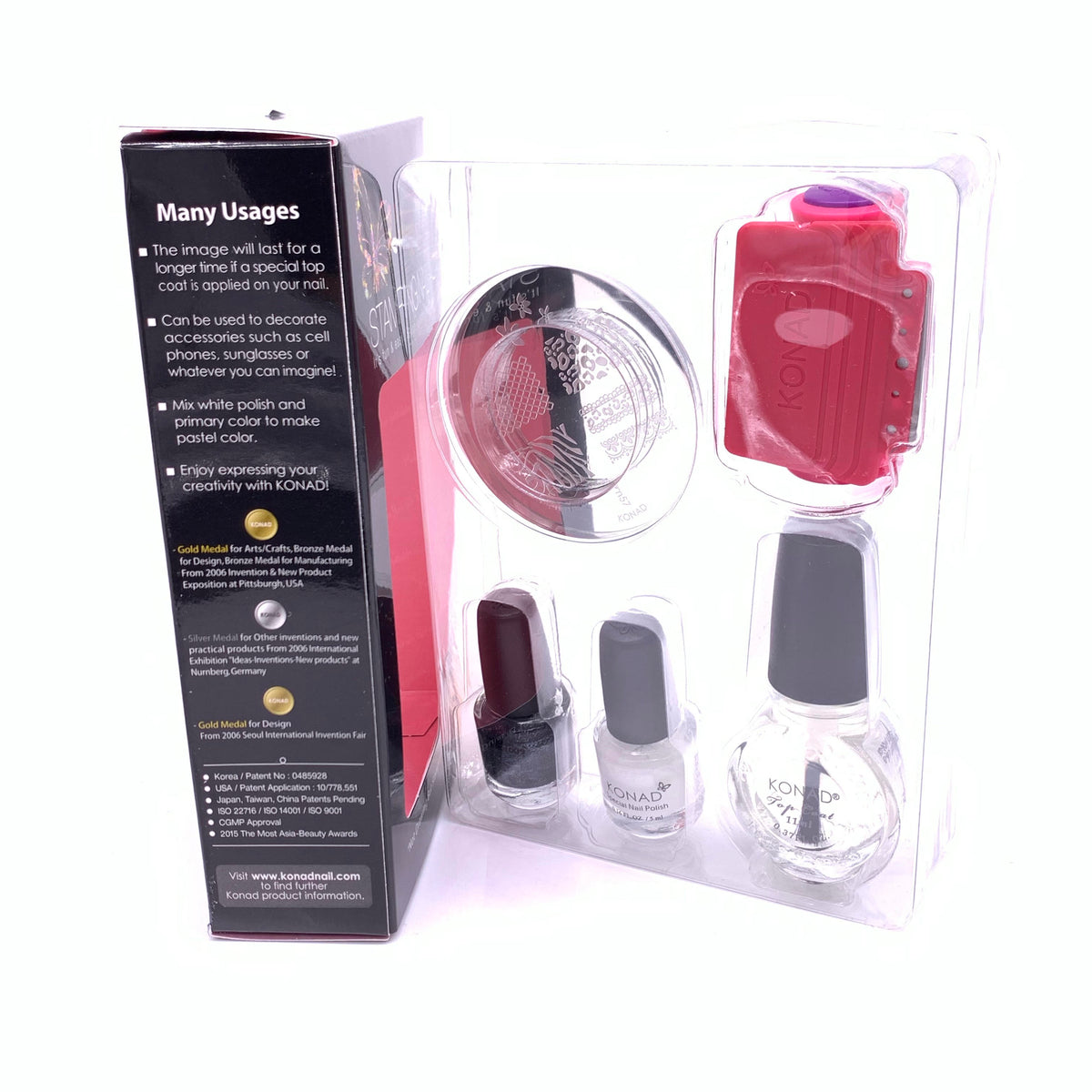 Konad Stamping Nail Art T-set