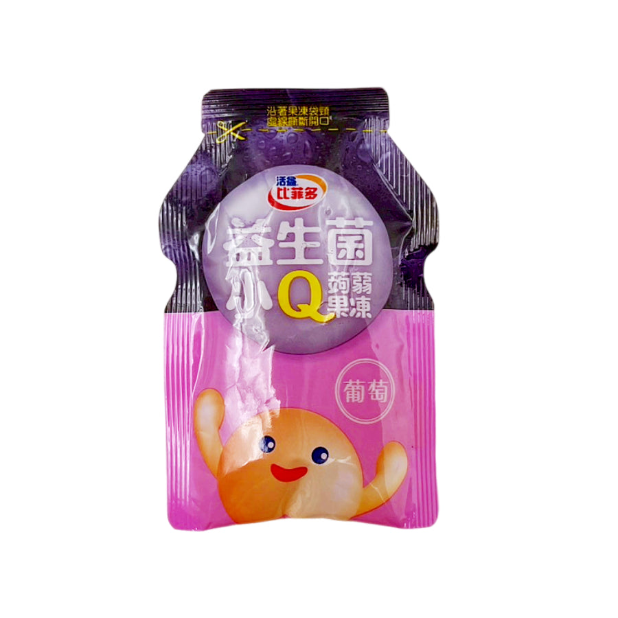 Bifido Konjac Jelly - Grape Flavor 280g/14pcs 比菲多蒟蒻果凍葡萄口味