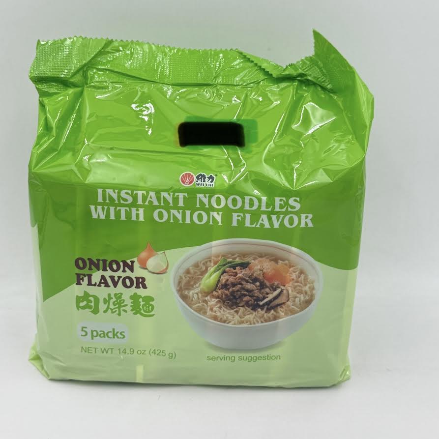 Wei Lih Instant Noodles With Onion Flavor 425g/(5packs)