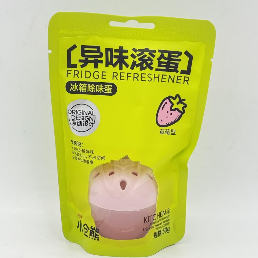 (2CT)Fridge Refreshener - Strawberry Fragrance 30g小倉熊冰箱除味蛋草莓香型