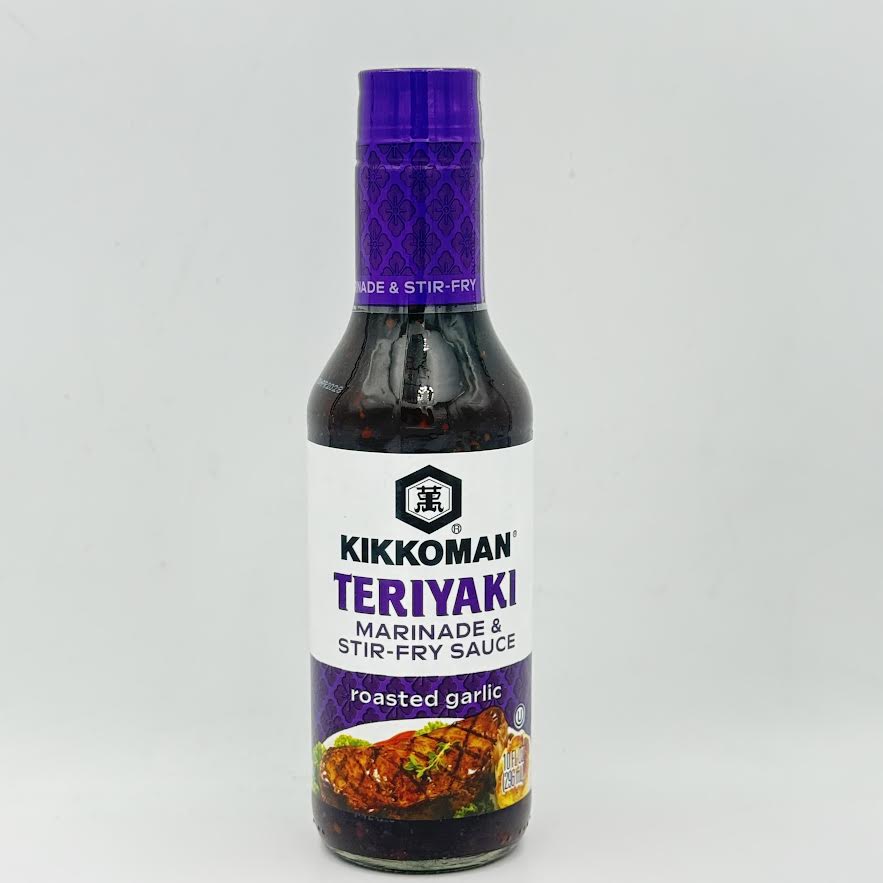 Kikkoman Teriyaki Marinade & Stir-Fry Sauce Roasted Garlic 10oz/296ml