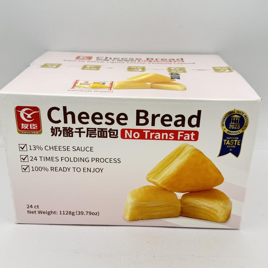 You Chen Cheese Bread 1128g/(24ct)奶油千層麵包
