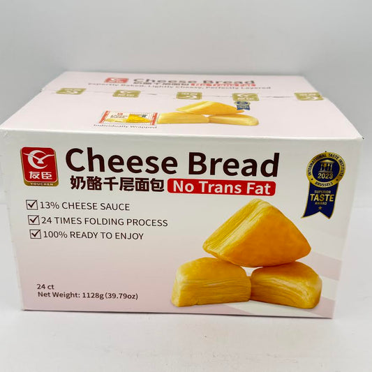 You Chen Cheese Bread 1128g/(24ct)奶油千層麵包