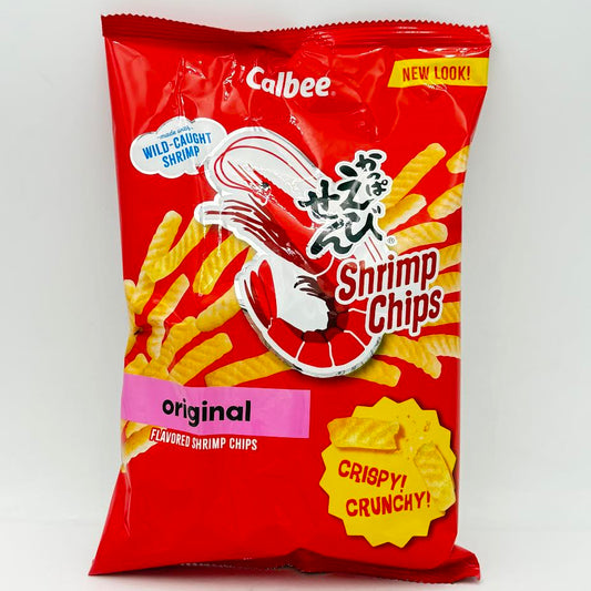 Calbee Shrimp Chips Baked, Original 4 oz