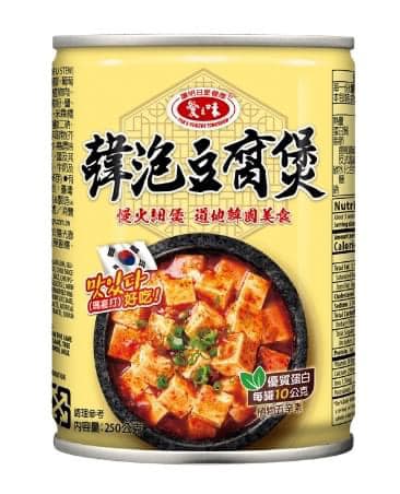 AGV Korean Kimchi Tofu Stew 250g愛之味韓泡豆腐煲