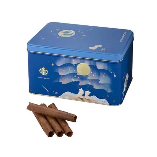 Starbucks Coffee Egg Roll Gift Box 11.43oz/324g星巴克 精選咖啡蛋捲禮盒