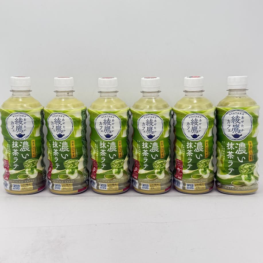 Coca-Cola Ayataka Cafe Rich Matcha Latte 440mlx6bottle