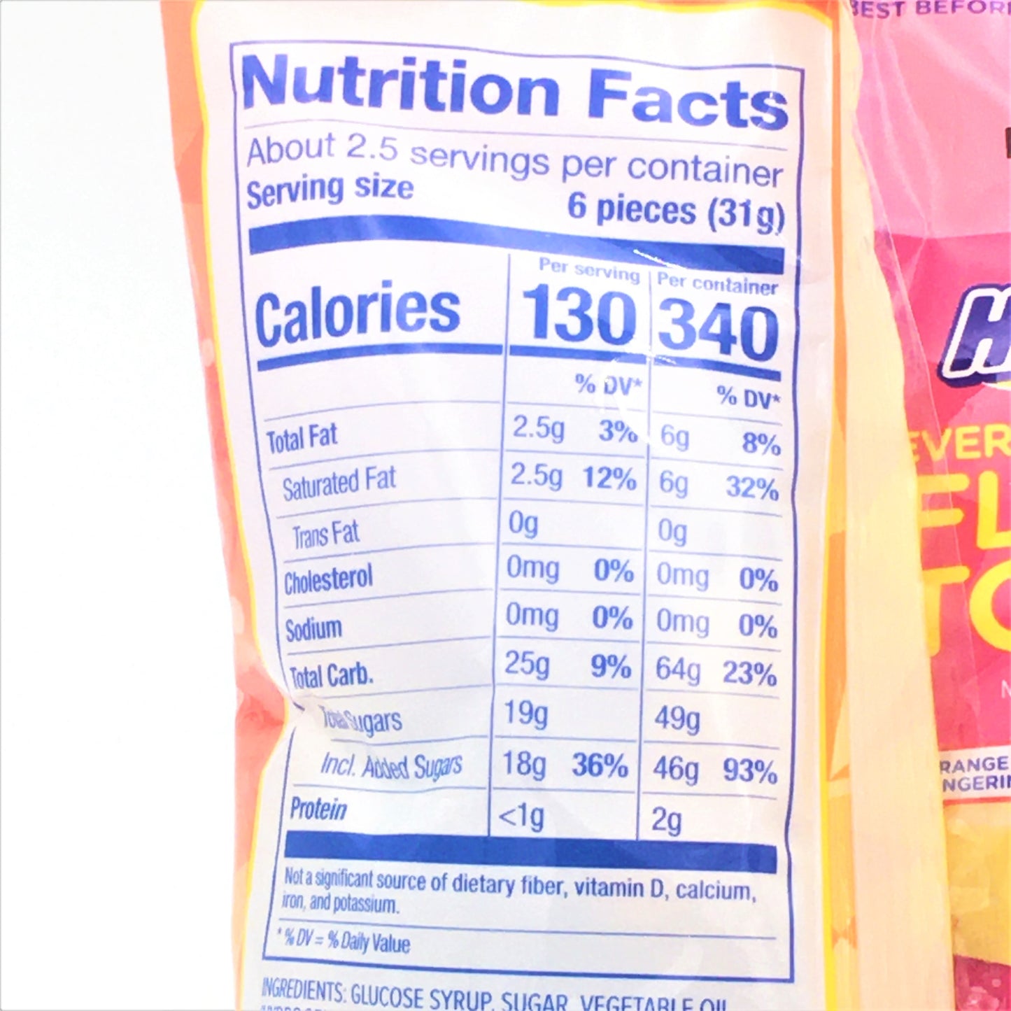 Morinaga Hi-Chew Fruity Chewy Candy -Plus Fruit 2.82oz/80g