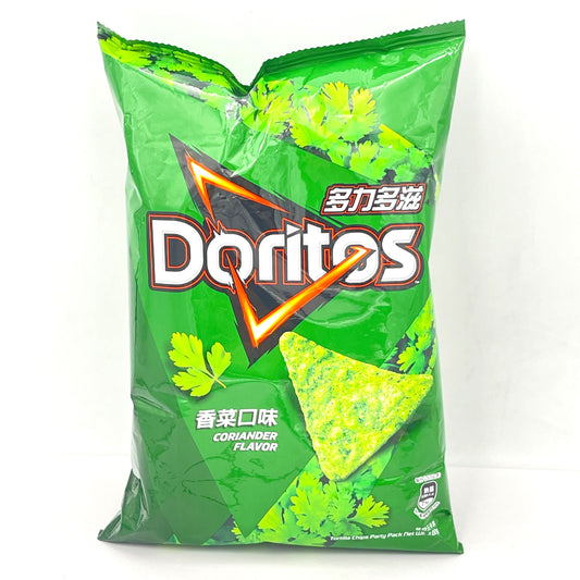 Doritos Coriander Flavor Corn Chips 102g多力多滋香菜口味玉米片