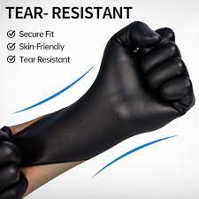 Basic Vinyl Synmax Exam Gloves Powder-Free/Non-Sterile Size:S ,Color:Black,100pcs