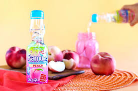 Sangaria Ramune - Peach Flavor 200mlx6bottle