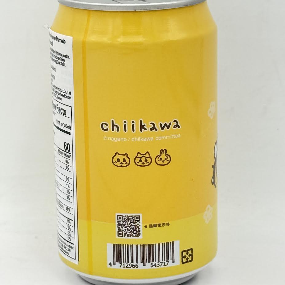 Ocean Bomb Honey Pomelo Flavour Sparkling Water 330mlx4can柚子蜜風味汽泡水