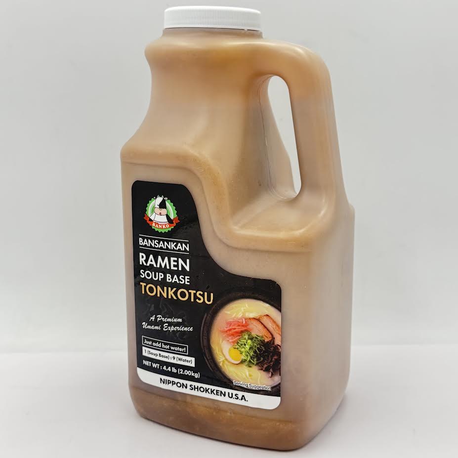 Nippon Shokken Bansankan Ramen Soup Base Tonkotsu Style 4.4lb/(2.00kg)