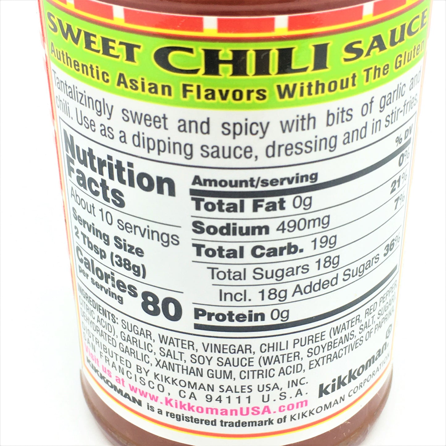Kikkoman Gluten-Free Sweet Chili Sauce 13 oz