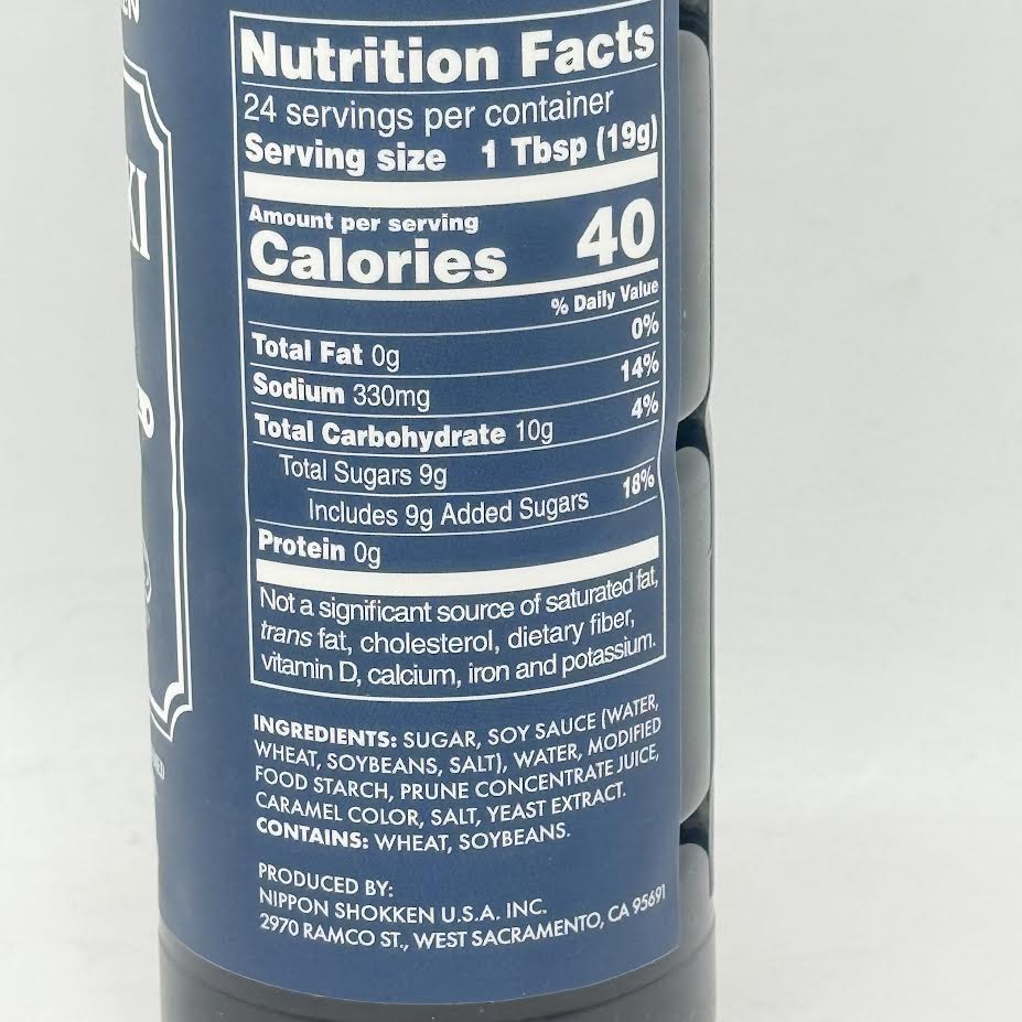 Nippon Shokken Teriyaki Sauce 16.0oz/(454g)